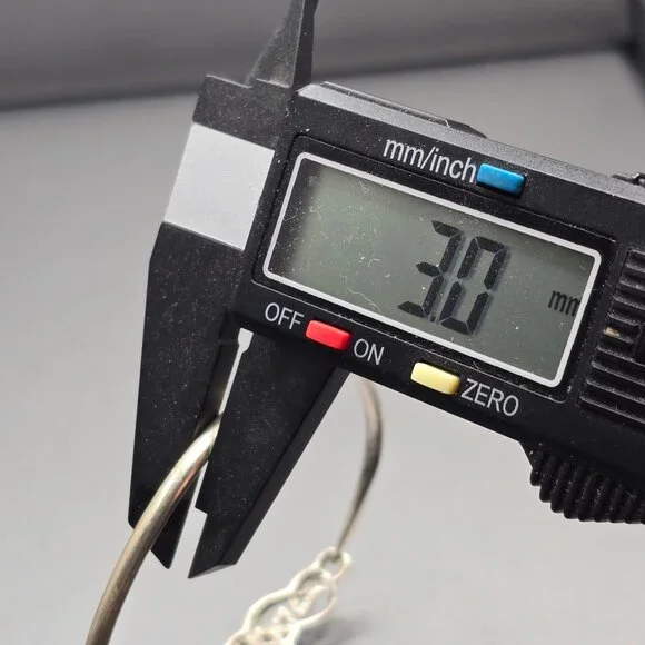 VTG Sterling Silver 925 Celtic Knot Bracelet 7" Hinged Design 10.33g - Picture 9 of 11